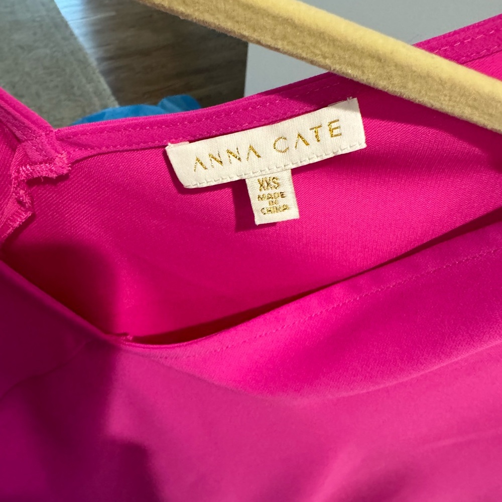 Anna Cate Mckenzie Caftan, Hot Pink View 4